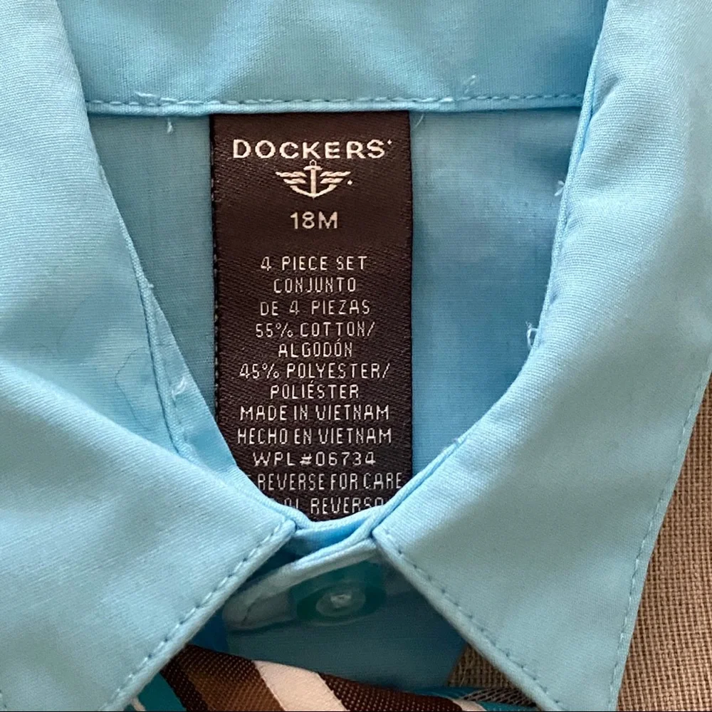 Docker’s toddler 4-piece suit